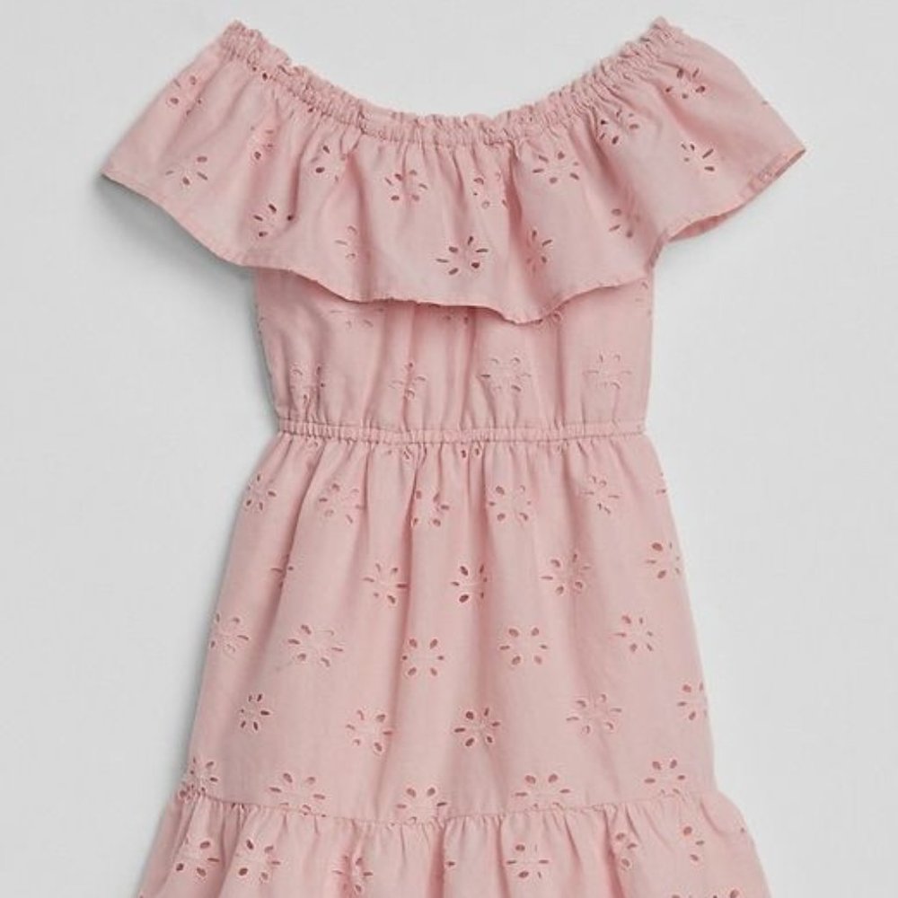 GAP Kids girls pink eyelet sundress